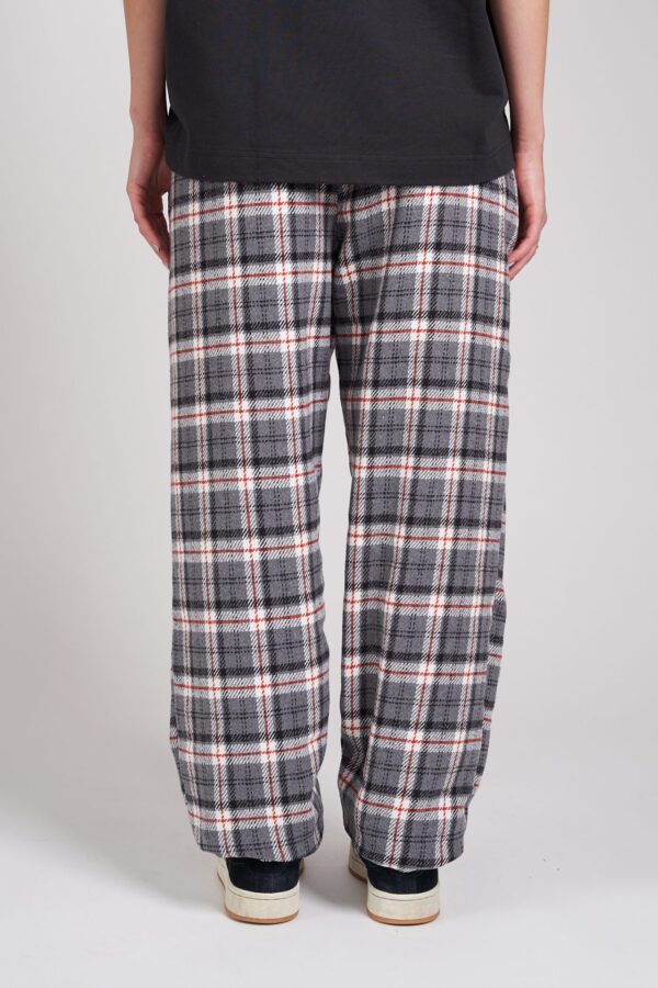 PLAID PANTS GREY - Image 4