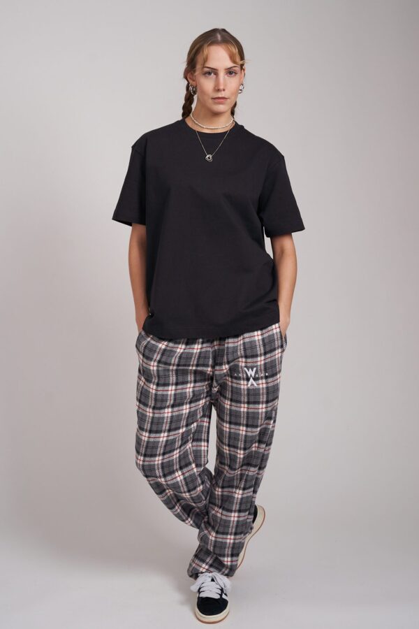 PLAID PANTS GREY - Image 2