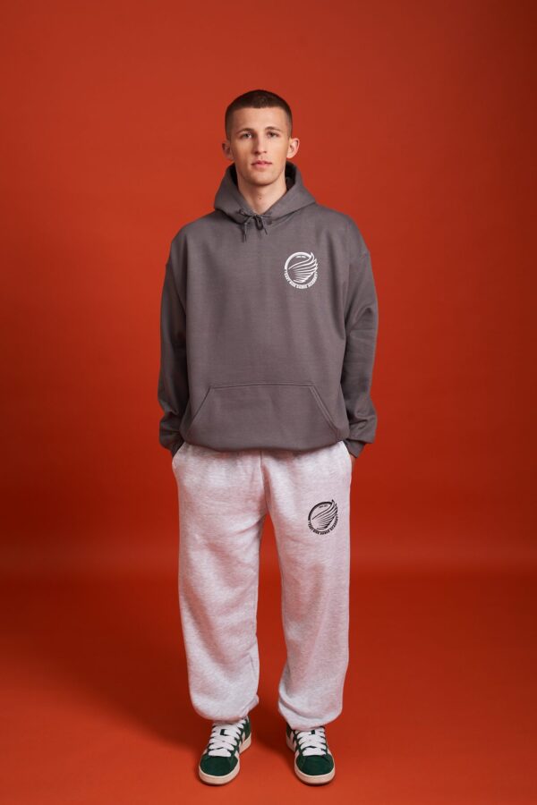 SET ESDA BASIC - HOODIE CHARCOAL + SWEATPANTS