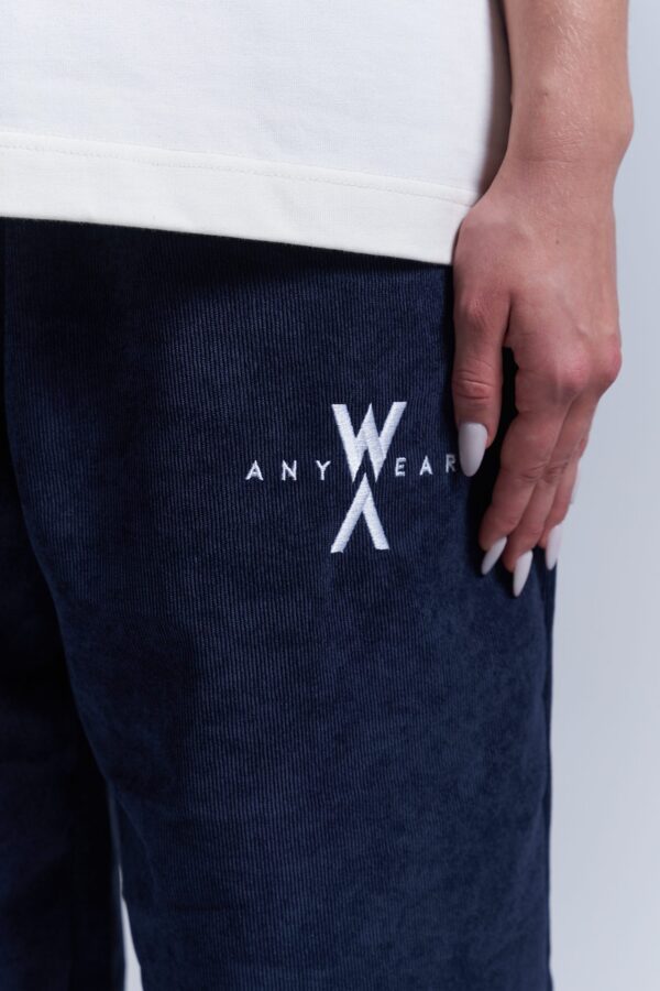 CORDUROY PANTS NAVY - Image 3