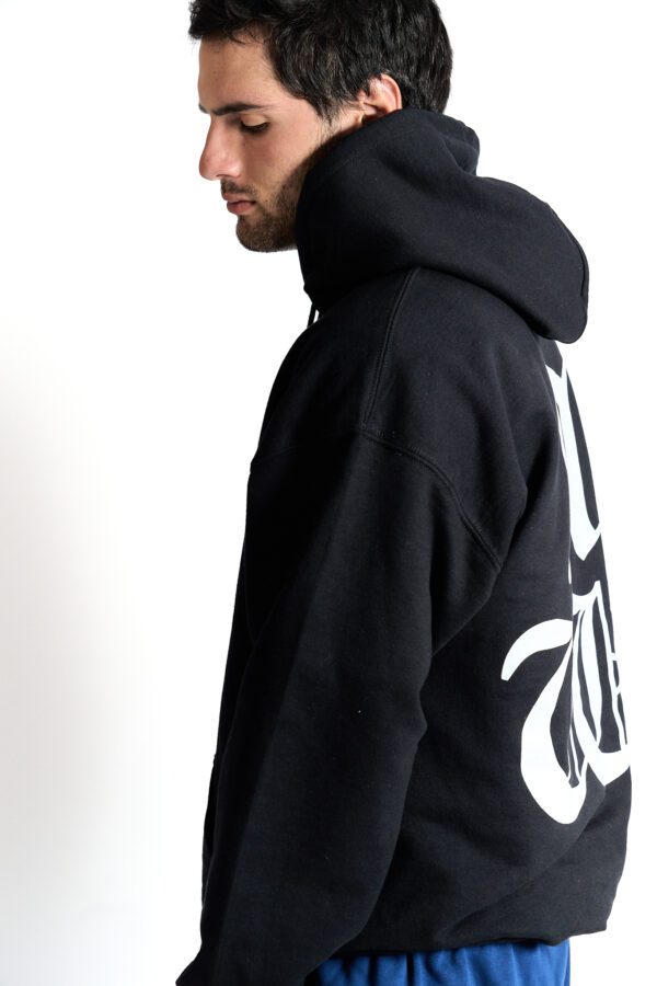 Gothic hoodie black - obrazek 6