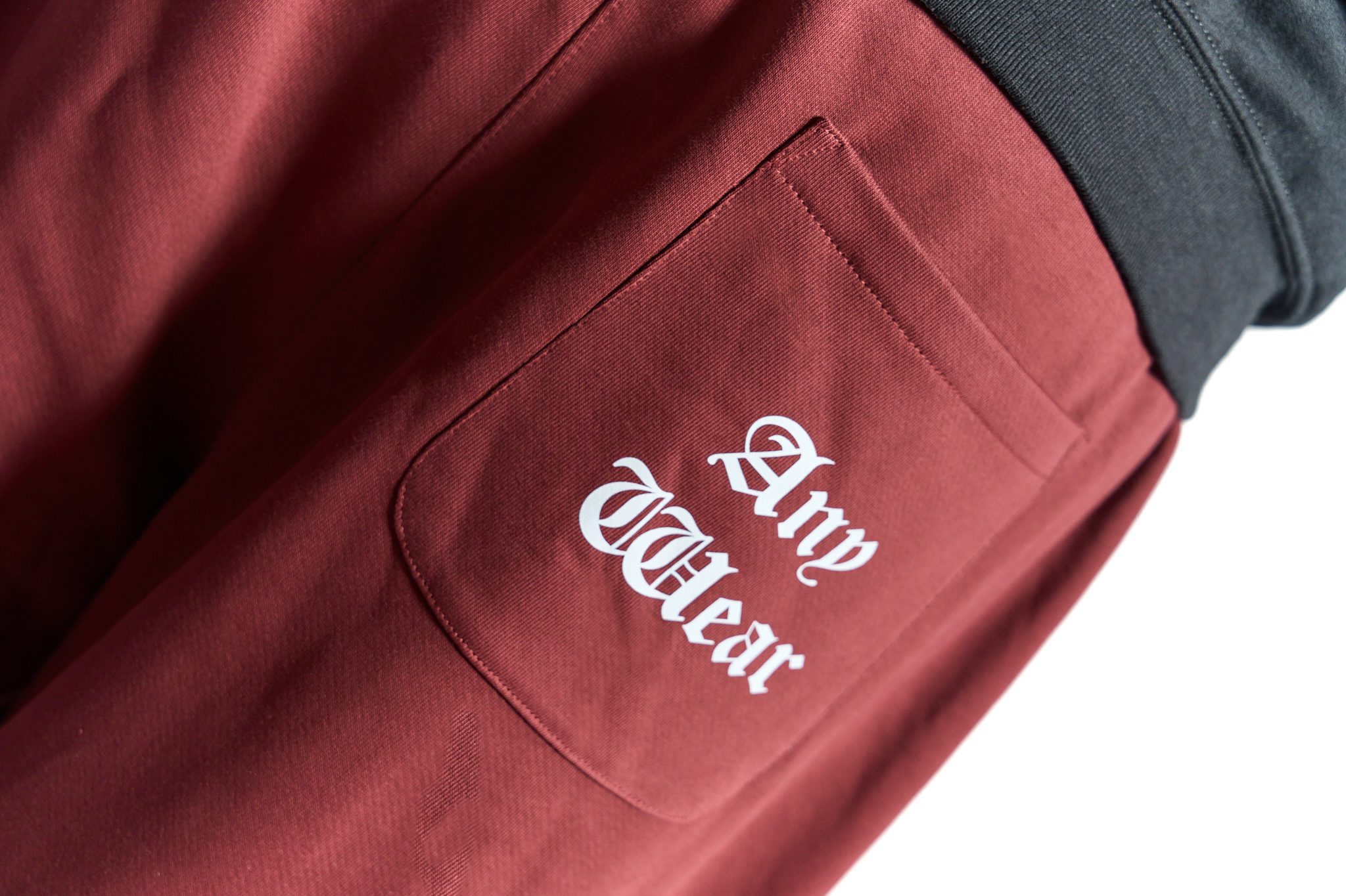 Gothic sweatpants Claret - obrazek 4