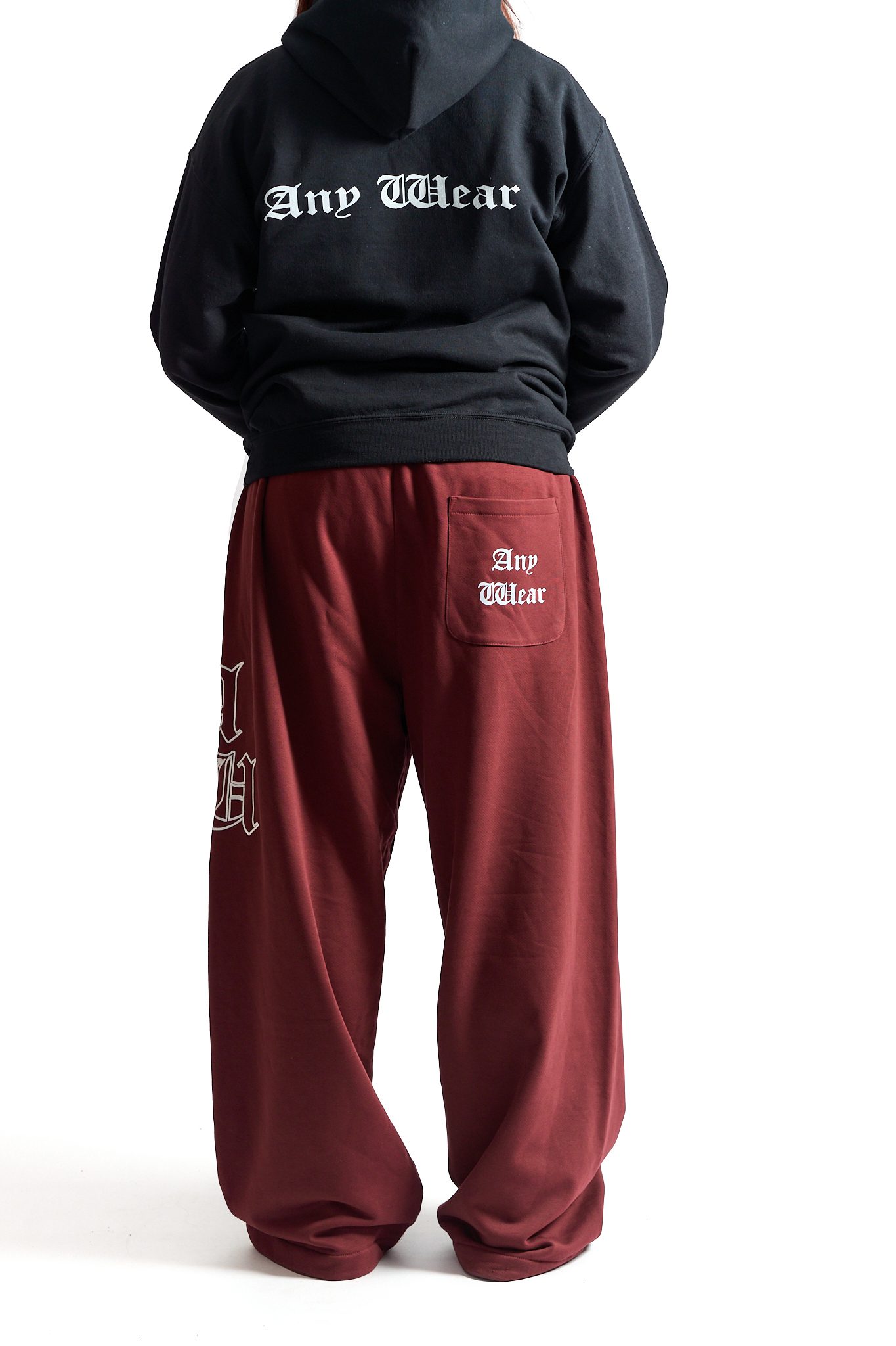 Gothic sweatpants Claret