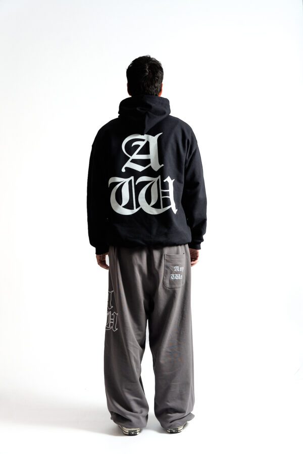 Gothic hoodie black - obrazek 3