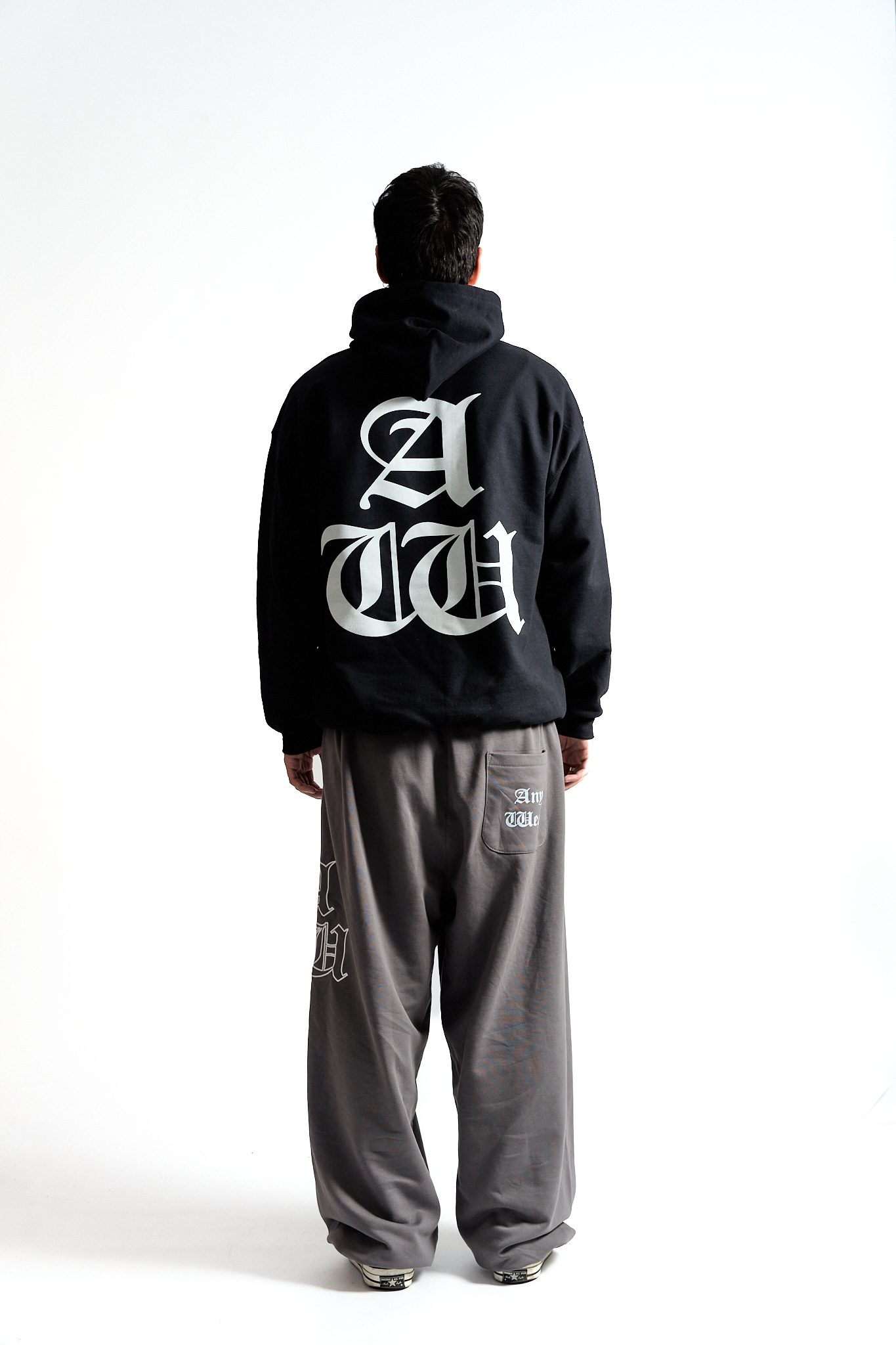 Gothic sweatpants Charcoal