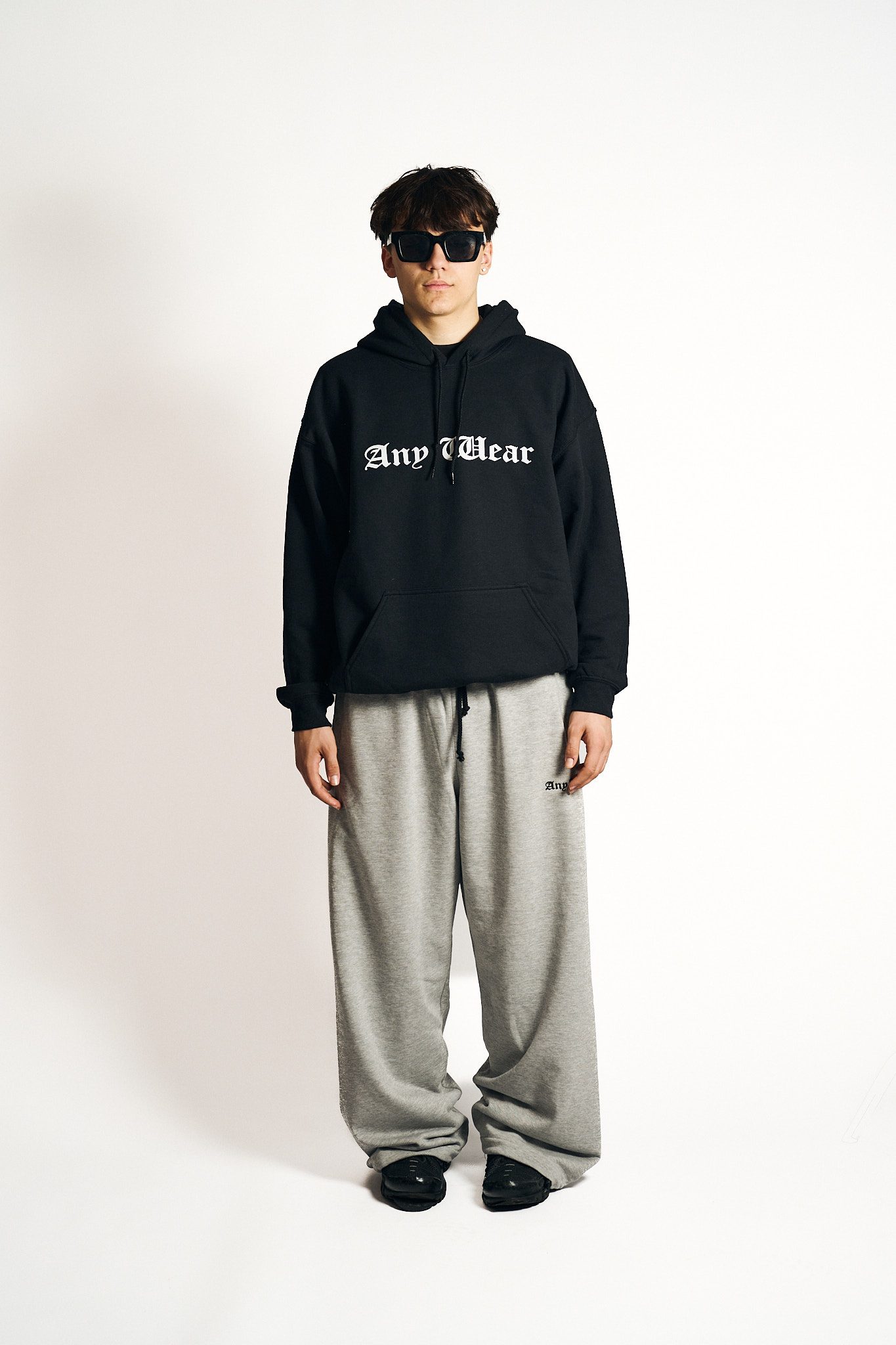 Gothic BASIC Sweatpants Grey - obrazek 3