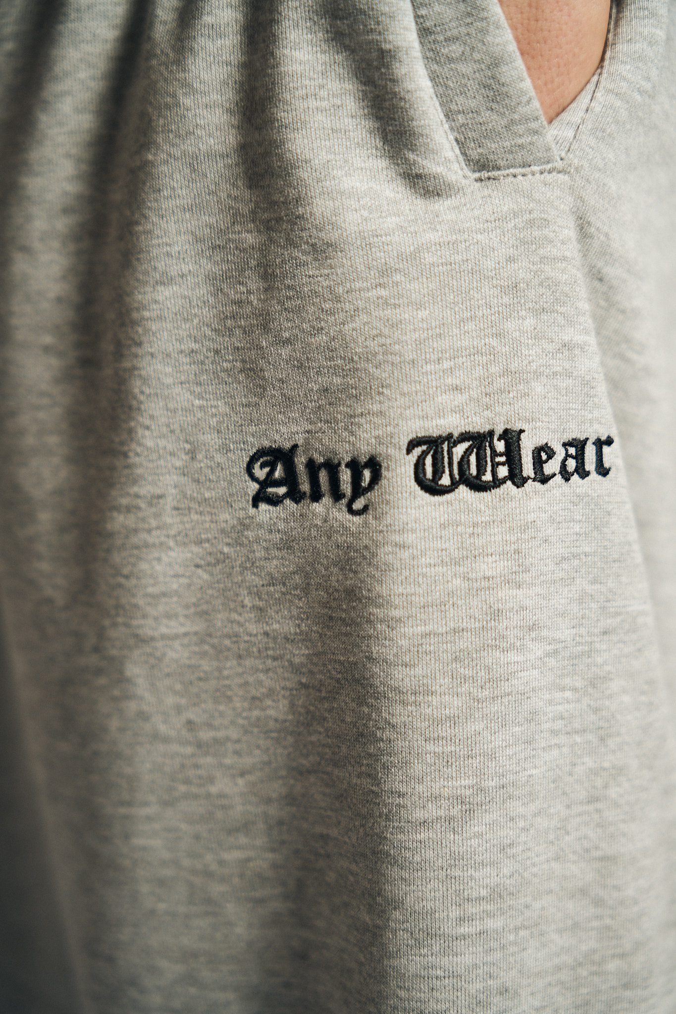 Gothic BASIC Sweatpants Grey - obrazek 6