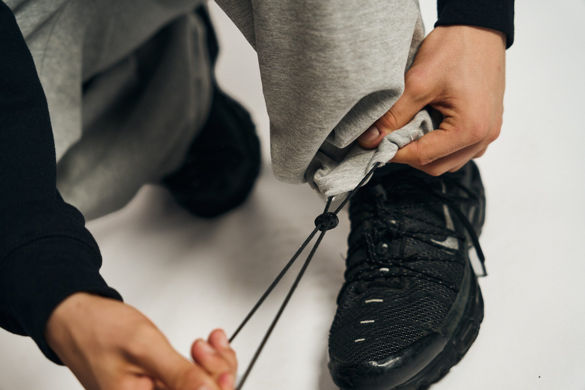 Gothic BASIC Sweatpants Grey - obrazek 7