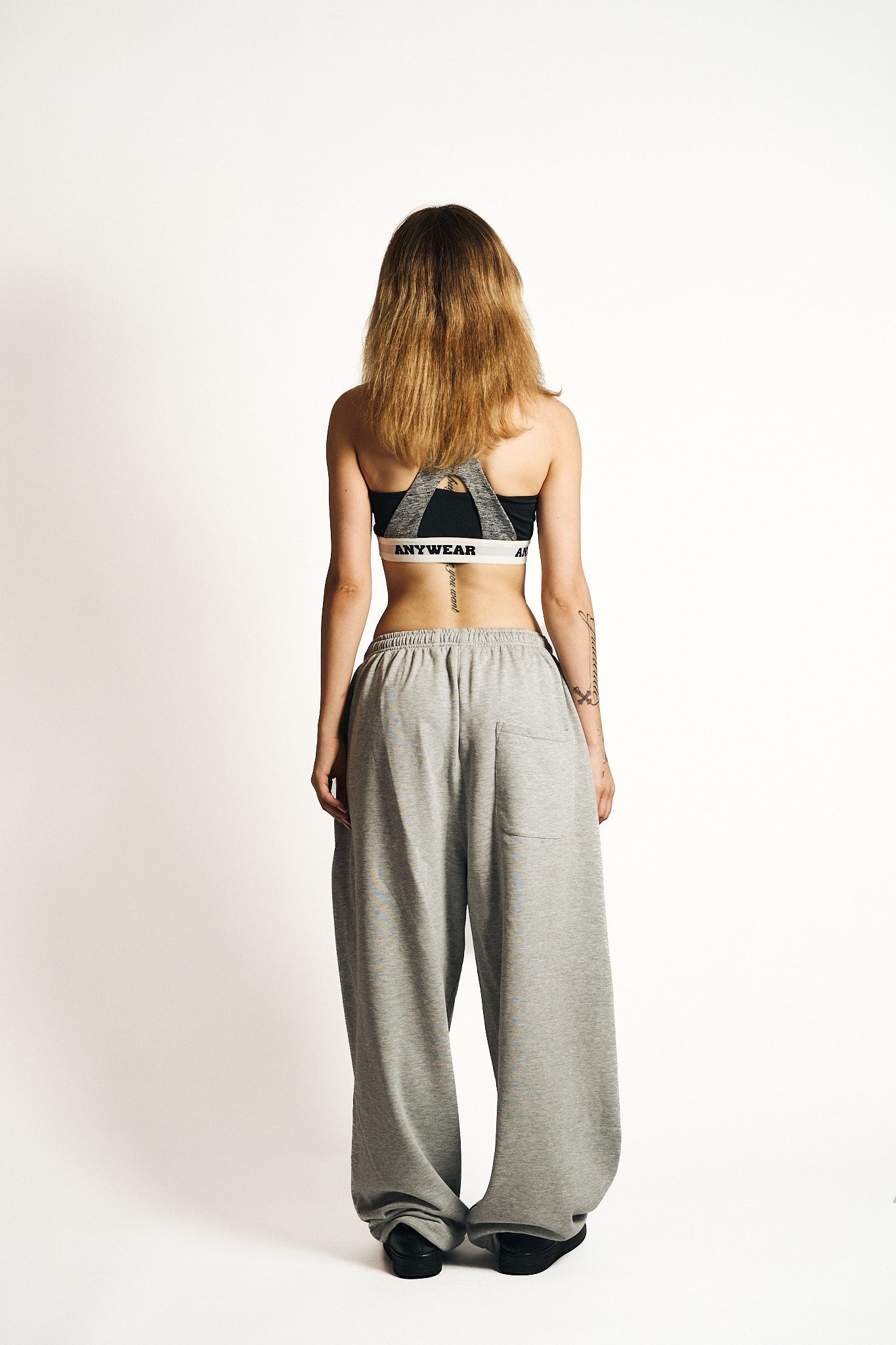 Gothic BASIC Sweatpants Grey - obrazek 10