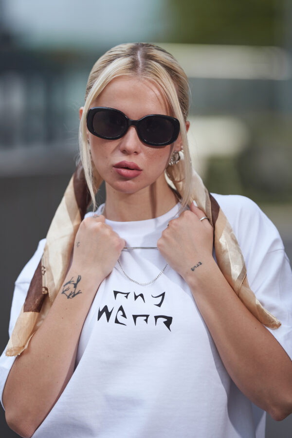 Tribal T-shirt white - obrazek 6