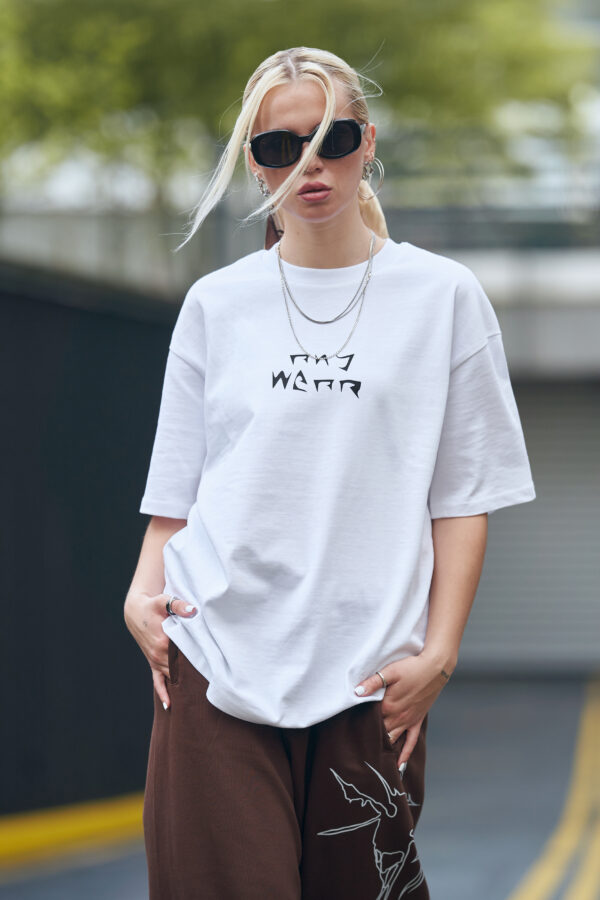 Tribal T-shirt white