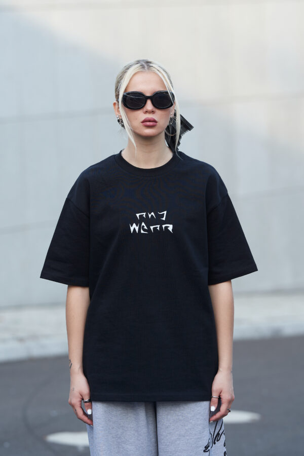 Tribal T-shirt Black - obrazek 2