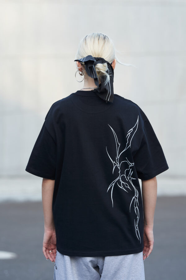 Tribal T-shirt Black - obrazek 3