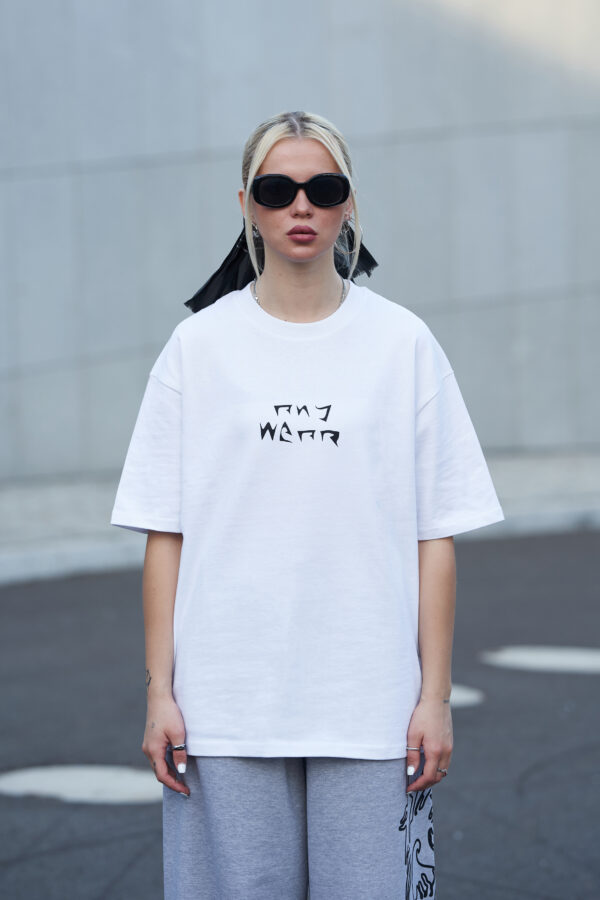 Tribal T-shirt white - obrazek 4
