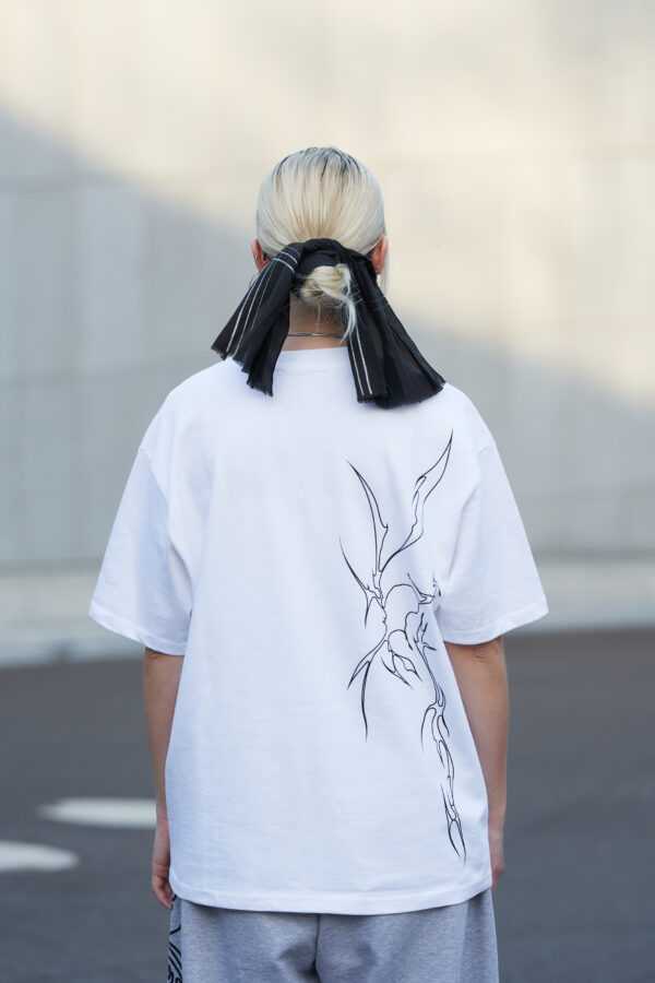 Tribal T-shirt white - obrazek 3